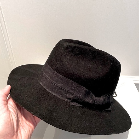 Brand new NORDSTROM Short Brim Wool Panama Hat - Picture 2 of 7